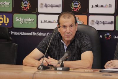 القصري يبارك للاعبيه الفوز ويشيد بالجماهير على مساندتهم