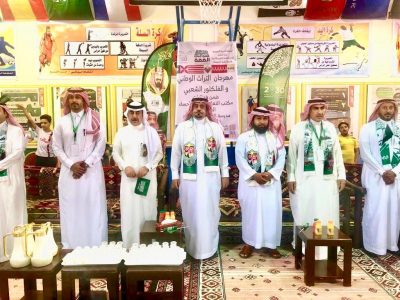 مكتب تعليم الشرق بالأحساء يحتفل باليوم الوطني ٨٩ بالعرضة السعودية والمتحف التراثي