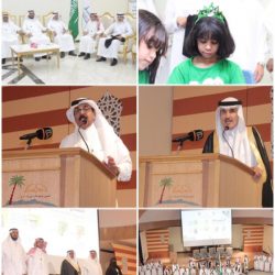 ثانوية الملك عبدالعزيز بمكة تحتفي باليوم الوطني بمسيرة حب