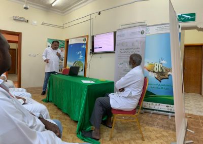 مكتب الزراعة برنية يقيم محاضرة توعوية لمربي الماشية عن مرض “السعار”