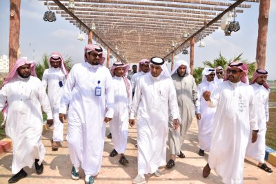 بلدي الشقيق يطلع على المشاريع   المنفذة في مركز القفل