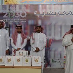 مدير عام فرع الرئاسة العامة لهيئة الأمر بالمعروف بنجران يكرم الفائزين بمسابقة الأمن الفكري