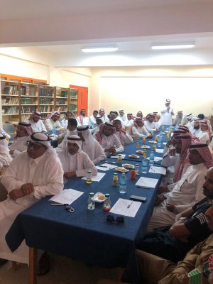 انعقاد الجمعية العمومية لمجلس الآباء والمعلمين بمدرسة الظبية الابتدائية