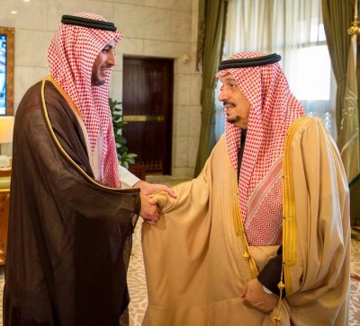 سمو أمير منطقة الرياض يستقبل محافظ هيئة الاتصالات وتقنية المعلومات