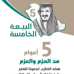 أمين منطقة الباحة يرفع التهاني والتبريكات بمناسبة الذكرى الخامسة للبيعة