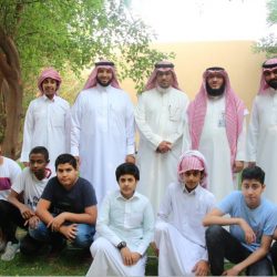 مدير مكتب تعليم المبرز يفتتح غرفة الدراسات الاجتماعية