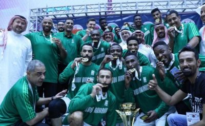 أخضر السلة يتوج بلقب البطولة الخليجية الـ16 بعد فوزه على الكويت