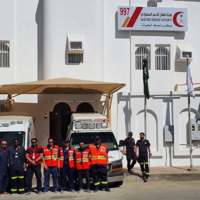مدير إدارة الاسعاف بالعاصمة المقدسة يفتتح مركز اسعاف البحيرات