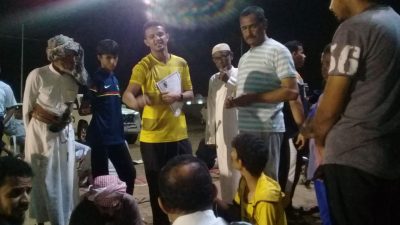 لجنة التنمية الاجتماعية بمركز القفل تنظم لعبه التراثية الضومنه