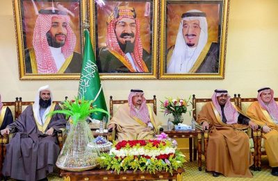 سمو أمير منطقة الرياض يتفقد محافظة المزاحمية