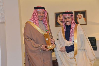 سمو وزير الخارجية يُقيم حفل غداء على شرف معالي الدكتور عبداللطيف الزياني