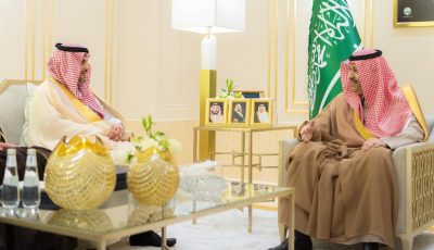 أمير الباحة يستقبل معالي نائب وزير الاتصالات ومعالي محافظ هيئة الاتصالات