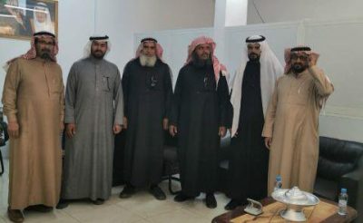 رئيس وأعضاء بر الأضارع يستقبلون أعضاء مؤسسة عبدالسلام الراجحي