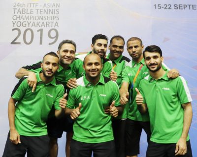 المنتخب السعودي لكرة الطاولة يصعد لمستوى ( Division2) في بطولة العالم المقبلة