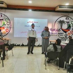 هيئة الأمر بالمعروف والنهي عن المنكر بمحافظة البرك تشارك في مهرجان شتاء البرك