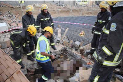 مقيم يلقى حتفه تحت سور أستراحة بالعاصمة المقدسة