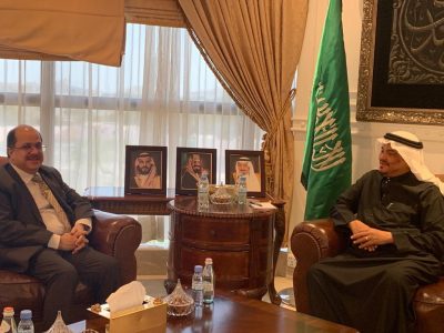 معالي وزير الحج والعمرة الدكتور: محمد صالح بنتن يستقبل سفير الهند لدى المملكة