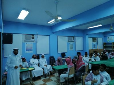 إنطلاق المسابقة المنهجية “نجوم ضمد2” بمتوسطة عثمان بن عفان