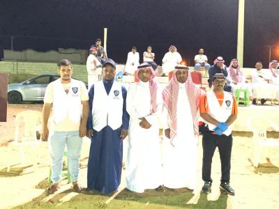 فريق نادي الهلال التطوعي بالقنفذة يقدم برامجه التطوعية بدوري رابطة القنفذة