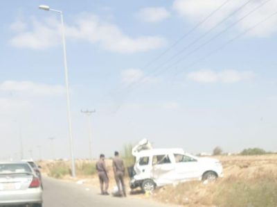 وفاة طالبتين بالجامعة وإصابة زميلتهم والسائق في انقلاب سيارة بطريق مجعر صامطة