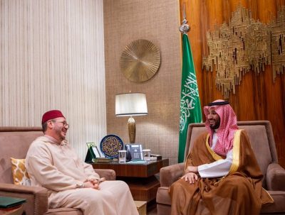 ولي العهد يلتقي مستشار ملك المغرب ويؤكد الشراكة الثنائية بين البلدَيْن