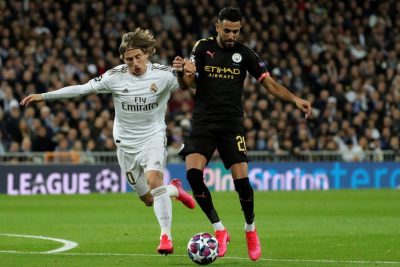 انتصار مانشستر سيتي بثنائية على ريال مدريد في البرنابيو