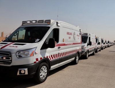 بعشر فرق إسعافية يطلق الهلال الأحمر خطته لدعم المراكز الإسعافية والعمليات