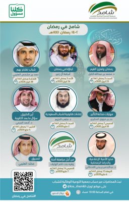 جمعية شامخ تطلق برنامجها الرمضاني الشبابي