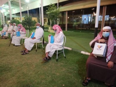 مجموعة دايموند KSA تعايد دار رعاية المسنين بعنيزة