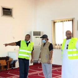 هيئة الأمر بالمعروف بمنطقة مكة المكرمة تقوم بأعمال التعقيم لمباني الهيئات