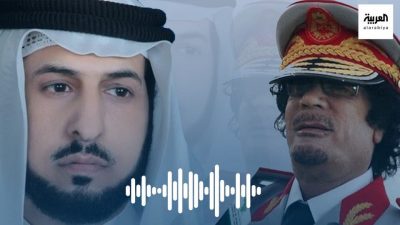 “شاهد – تسريب للقذافي وحاكم المطيري”يكشف مؤامرة إخوانية ضد الخليج