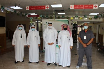 إرادة يعايد المرضى والزوار