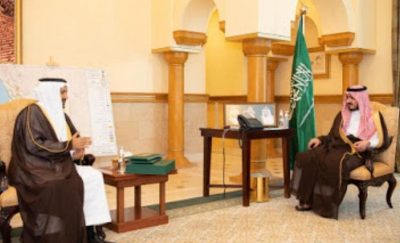 نائب أمير مكة يستقبل مدير عام التدريب التقني والمهني بالمنطقة