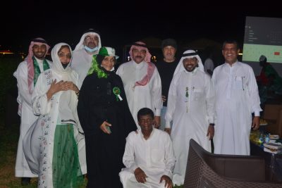 نادي متطوعي جدة يحتفل باليوم الوطني 90