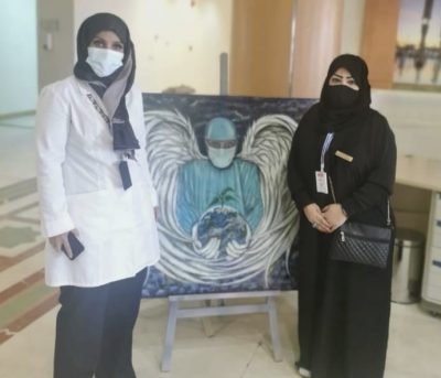 إدارة التواصل الداخلي بصحة المدينة المنورة تنفذ مبادرة مجتمعية بعنوان “نحن معكم”