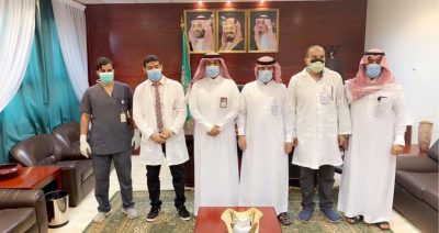 رئيس مركز صوير في الجوف ‬يدشن حملة تطعيم الأنفلونزا الموسمية