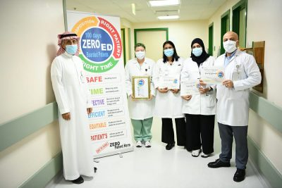 طوارئ مستشفى الملك عبدالعزيز بالأحساء يحتفل بمرور 100 يوم على نجاح خطة تقليص وقت انتظار المرضى