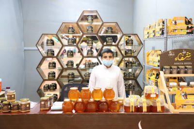 5 آلاف متر مربع لعرض عسل الجوف