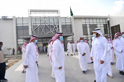 وزير الصحة يتفقد عدد من المشروعات الصحية بمنطقة جازان