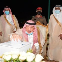 آل الأسود وآل شداد يكرمون الشيخ محمد بن يحيى الحازمي شيخ الحوازمة آل حسن