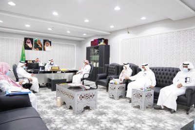 مدير المشاريع بتعليم صبيا يزور مكتبي تعليم صبيا للبنين والبنات