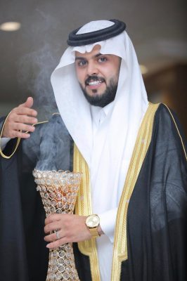 أسرة آل شلاش يحتفلون بزواج أسامة وأنس