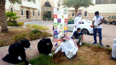 مبادرة مجتمعية لتشجير النهضة بجدة