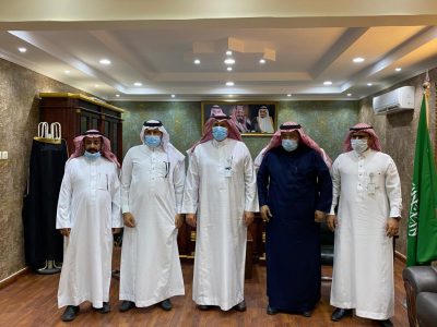 محافظ وادي الفرع يستقبل مدير فرع وزارة الموارد البشرية
