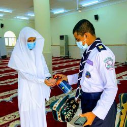 زيارة وفد فريق همسات الثقافي لعميد كلية العلوم الطبية التطبيقية