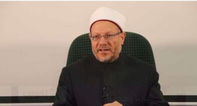مفتي مصر يدين إسرائيل بسبب منع رفع الاذان في الحرم الابراهيمي