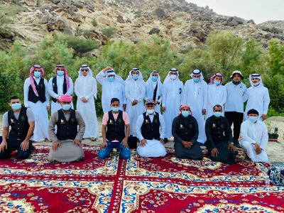 حملة لنجعلها خضراء في محافظة اضم