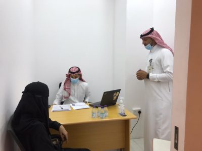 ملتقى التوظيف لمستفيدي الضمان بالأحساء مع مجموعة لاند مارك العربية