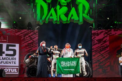 الموري ينطلق بفريق هنكوك في رالي الشرقية 2021