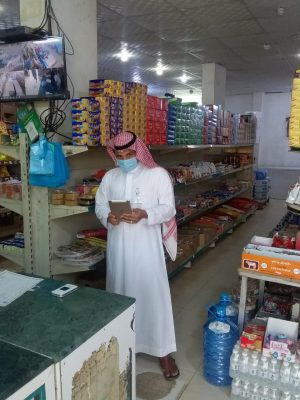 فرع الموارد البشرية والتنمية الإجتماعيةبمنطقة جازان تباشر عمليات ‏التفتيش الميداني على المحلات التجارية في ضمد